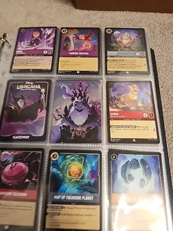 Disney Lorcana Collection Lot - 1,180 Cards! FOILS + Legendary Ursula + SR... - Image 3