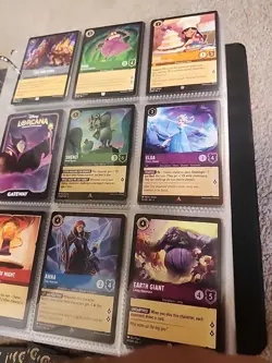 Disney Lorcana Collection Lot - 1,180 Cards! FOILS + Legendary Ursula + SR... - Image 5