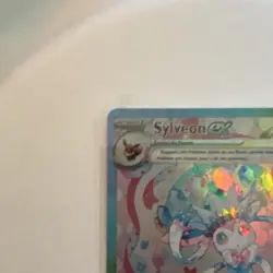 Pokemon Sylveon ex 156/131 Full Art Ultra Rare Holo SV 151 270 HP Card Spanish - Image 4