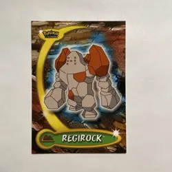 Regirock Pokemon Advanced Challenge Topps TCG Card 2004 #56 - Image 1