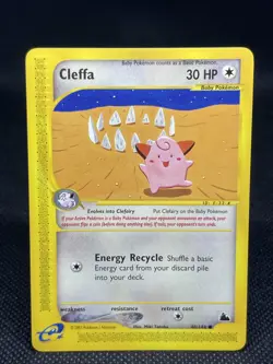 2003 Pokemon Skyridge Cleffa 48/144 Near Mint - Image 1