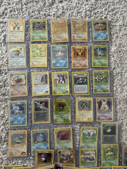 Huge Pokemon Collection Lot of 72 Cards Vintage Holos WOTC Holo LP/MP - Image 2
