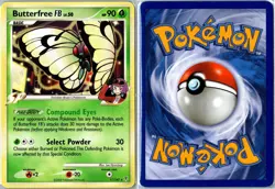 Pokemon Card - Butterfree FB 17/147 Supreme Victors Rare Moderately Played - Image 3