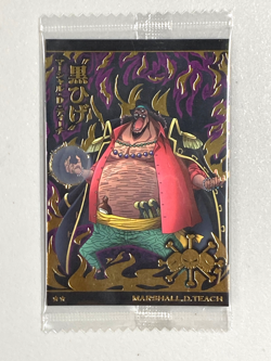 Marshall D Teach - R No.4-18 - One Piece Wafer Card Sealed Japanese - Image 1