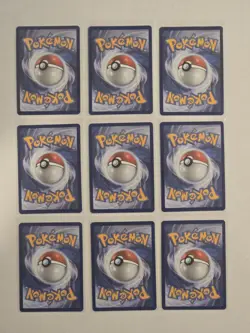 Pokemon First Partner Illustration 30th Collection Promo Complete Set of 9 Cards - Image 2