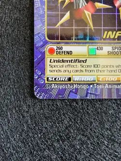 Digimon Infermon BO-222S Card 2002 Digi-Battle Series 5 Bandai Holo Rare - Image 4