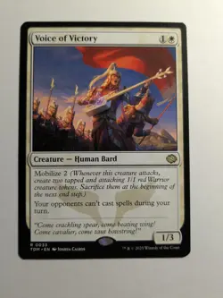 Voice of Victory - NM MTG Tarkir: Dragonstorm 033 Regular Non Foil - Image 1