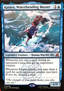 Wizards of the Coast MTG Katara, Waterbending Master TLE 0093 English 2025 - Image 1