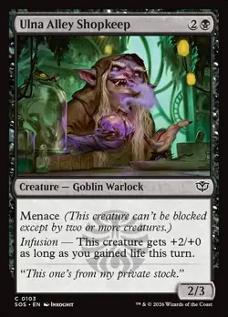 Ulna Alley Shopkeep x4 FOIL Secrets of Strixhaven SOS NM MTG - Image 1