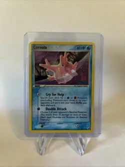 Corsola - 37/115 - EX Unseen Forces - Pokemon Reverse Holo Stamped MP - Image 1