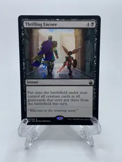 Thrilling Encore - Battlebond - MTG - Rare - Magic the Gathering - Image 1