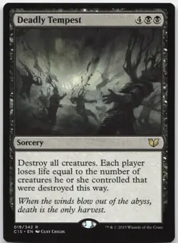 Deadly Tempest - Commander 2015 - Rare - Magic: The Gathering - Image 1