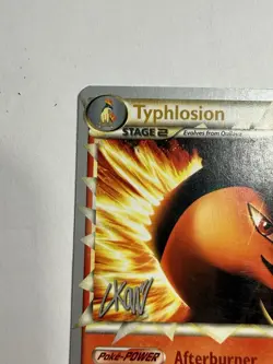 LP Typhlosion Prime 110/123 World Championship 2011 HGSS Pokemon card - Image 2