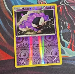 Pokemon Gastly 33/83 Generations Reverse Holo Common Basic Psychic 50 HP 2016 - Image 2