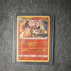 Pokemon Charizard SM158 Promo Holo English Stage 2 150 HP Card SM - Image 1