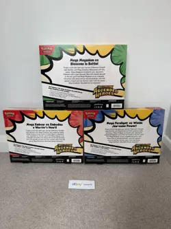 Pokemon TCG - Ascended Heroes Ex Box X3 (Full Set) Brand New & Sealed - Image 2