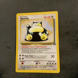 Snorlax 27/64 Rare Jungle Pokemon Unlimited - Image 1
