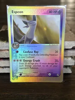 Espeon 16/100 EX Sandstorm 2003 Reverse Holo Rare Pokemon Card TCG MP - Image 1