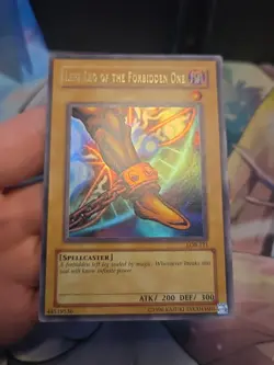 Yu-Gi-Oh Left Leg Of The Forbidden One LOB-121 Unlimited Ultra Rare NM- - Image 4