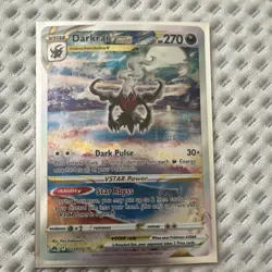 Pokemon Darkrai VSTAR GG50/GG70 Crown Zenith Galarian Gallery Ultra Rare Holo - Image 1
