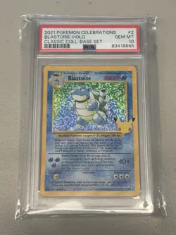 Pokemon Celebrations Sequential PSA 10 Charizard Blastoise Venusaur Set - Image 3