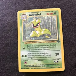 Pokemon TCG Victreebel Jungle 14/64 Holo Unlimited Holo Rare - Image 1