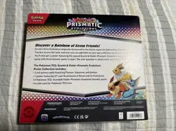 Pokemon Prismatic Evolutions Poster Collection Lot of 3 Sealed TCG - Image 3