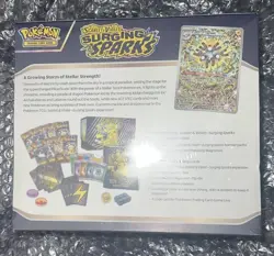 Pokemon Scarlet & Violet Surging Sparks Pokemon Elite Trainer Box ETB SEALED NEW - Image 2