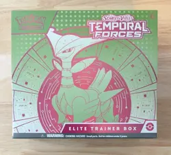 Pokemon TCG Temporal Forces Iron Leaves Elite Trainer Box ETB Sealed - Image 2