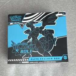 Pokemon TCG Scarlet & Violet Black Bolt Elite Trainer Box English Zekrom*SEALED* - Image 1