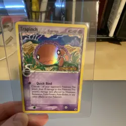 Pokemon Trapinch Delta Species 69/101 Dragon Frontiers Reverse Holo 40HP English - Image 1