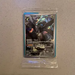 N’s Zekrom Pokemon Center Stamped Holo Black Star Promo 031 Sealed - Image 2