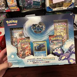 Pokemon XY Primal Kyogre Figure Collection Box - Primal Clash Phantom Forces FFI - Image 1