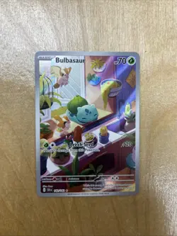 Pokemon TCG Bulbasaur Stellar Crown Illustration Rare - English/ NM - Image 1