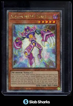 2023 YU-GI-OH! 25TH ANN. RARITY COLLECTION ENGLISH 1ST EDITION VISION HERO FARIS - Image 1