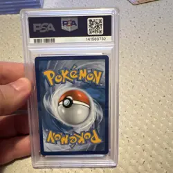 Pokemon Reshiram 113/114 Celebrations Classic Collection Full Art Holo PSA 10 - Image 2