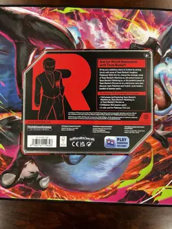 Pokemon TCG: Team Rockets Persian EX Tin "FACTORY SEALED" - Image 2