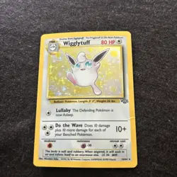 Pokemon TCG Wigglytuff Jungle 16/64 Holo Unlimited Holo Rare - Image 1