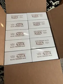 Pokemon Sword & Shield Brilliant Stars Elite Trainer Box Sealed and undamaged. - Image 5