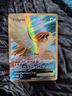 The Pokemon Company Pidgeot EX 104/108 Evolutions Ultra Rare Full Art Holo - Image 1