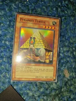 Yugioh Pyramid Turtle CP02-EN004 Super Rare MP - Image 1