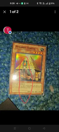 Yugioh Pyramid Turtle CP02-EN004 Super Rare MP - Image 4