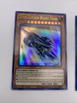 Yugioh Super Express Bullet Train LDS2-EN121 Ultra Rare 1st Ed NM x 2 - Image 2
