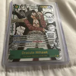 One Piece TCG Dracule Mihawk Manga OP14-119 The Azure Sea's Seven - Image 2