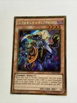 Yu Gi Oh Tristan, Knight of the Underworld (PGL2-EN009) 1st Edition (NM) - Image 1