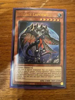 Yugioh! S-Force Lapcewell Mp23-En012 Ultra Rare 1st Ed Near Mint!! - Image 1