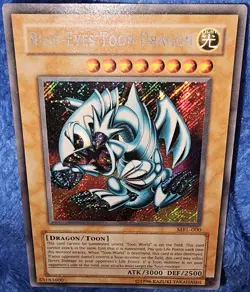 Yu-Gi-Oh! (2002) Blue-Eyes Toon Dragon MRL-000 (Unlimited) (Secret Rare) - Image 1