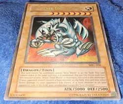 Yu-Gi-Oh! (2002) Blue-Eyes Toon Dragon MRL-000 (Unlimited) (Secret Rare) - Image 2
