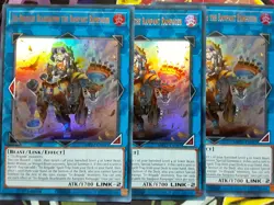 Yugioh Tri-Brigade Bearbrumm the Rampant Rampager X3 Ultra MP22-EN085 NM Playset - Image 1