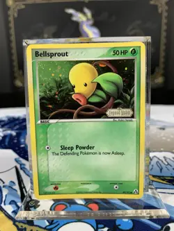 Pokemon Card Ex Legend Maker Bellsprout 49/92 2006 Reverse Stamped Holo - Image 1